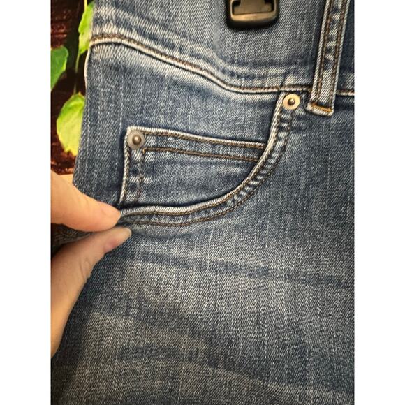 Spanx Straight Leg Jeans Jeggings Light Blue Pull On Stretch Womens Size 2X - Picture 3 of 5